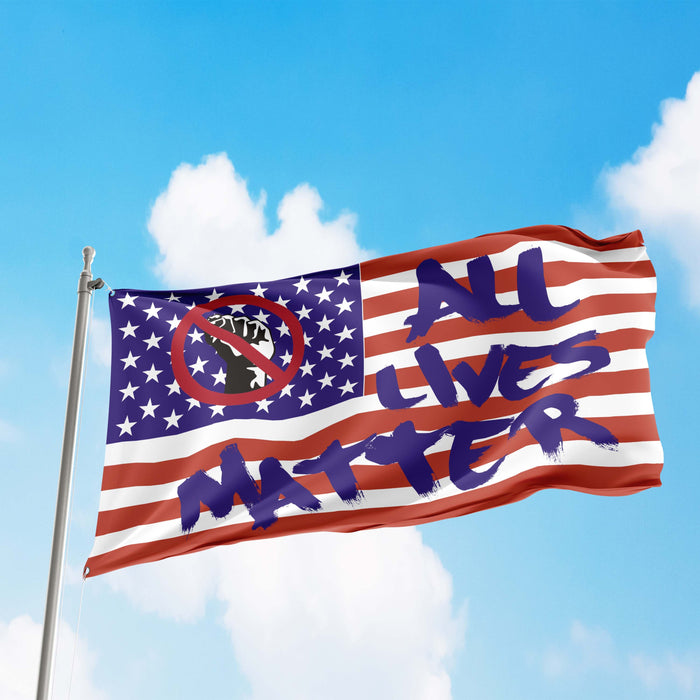 All Lives Matter USA Flag Banner