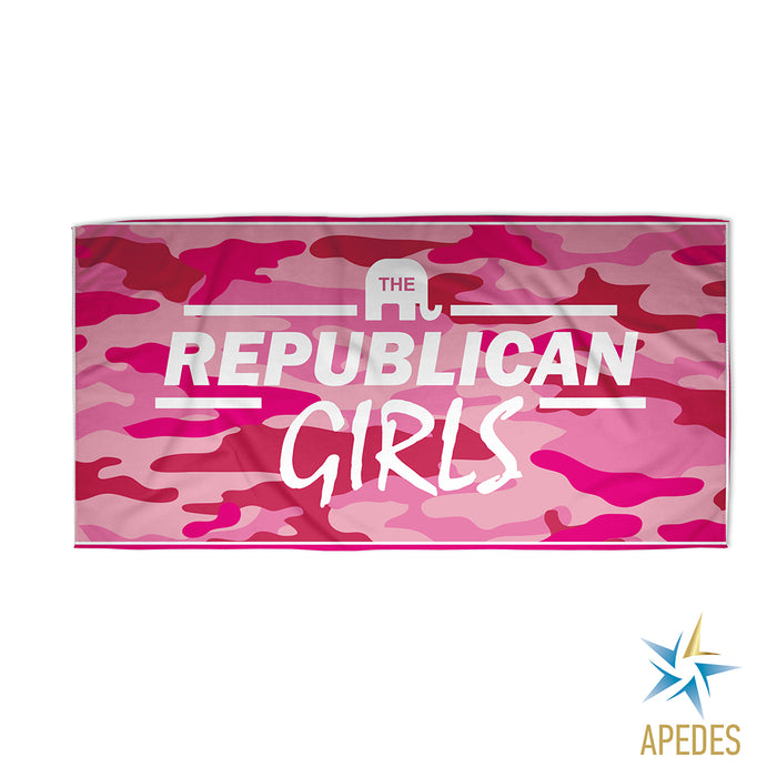 The Republican Girls USA Republican Party Beach & Bath Towel Rectangle 30″ × 60″