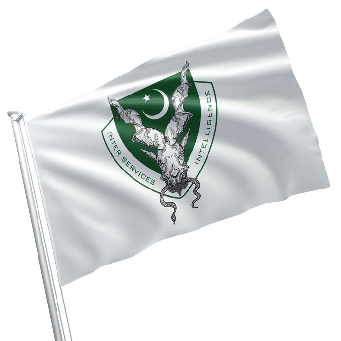 ISI Inter-Services Intelligence Pakistan Flag Banner