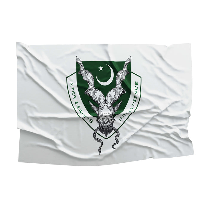 ISI Inter-Services Intelligence Pakistan Flag Banner