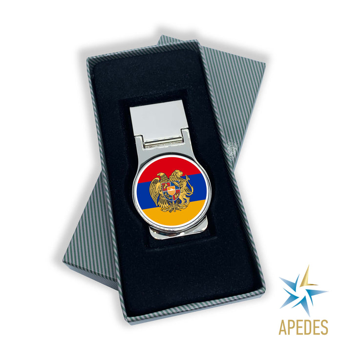 Armenia Flag Money Clip