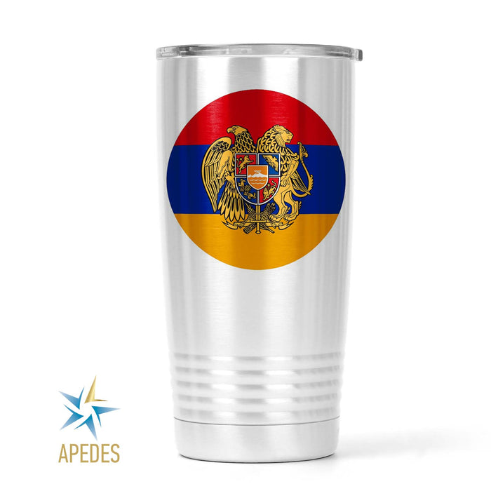 Armenia Flag Stainless Steel Tumbler 20 OZ