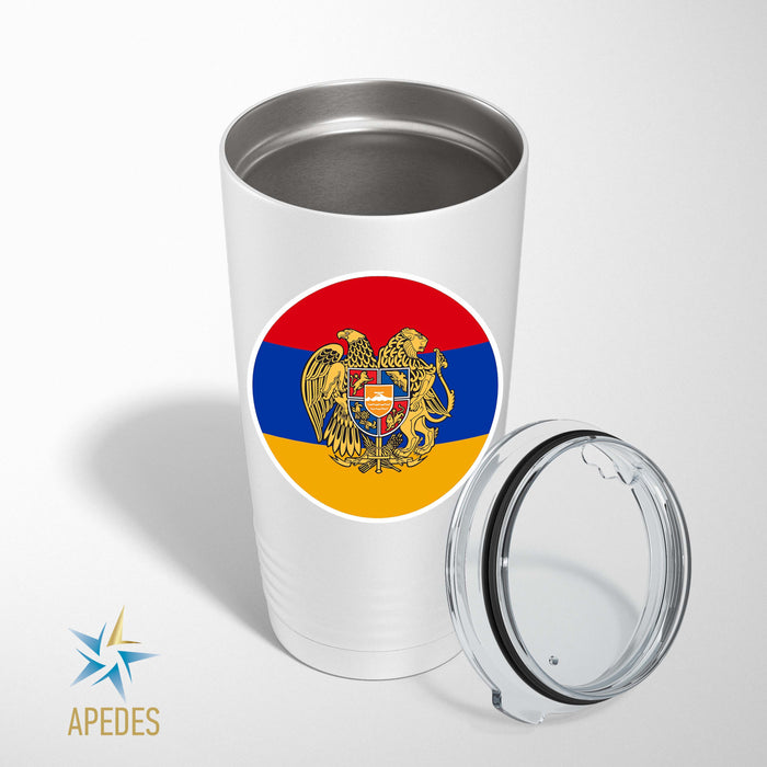 Armenia Flag Stainless Steel Tumbler 20 OZ