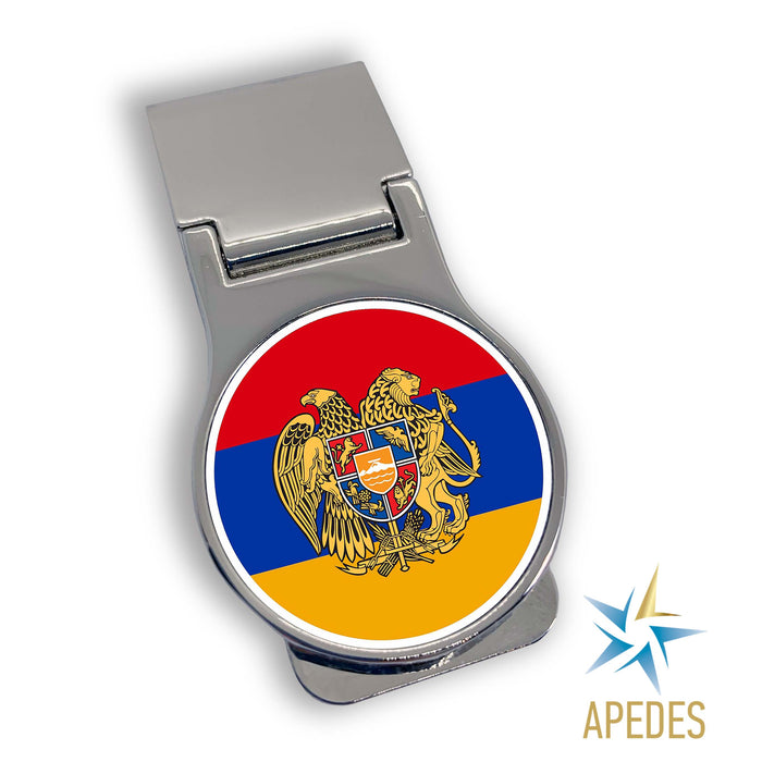 Armenia Flag Money Clip