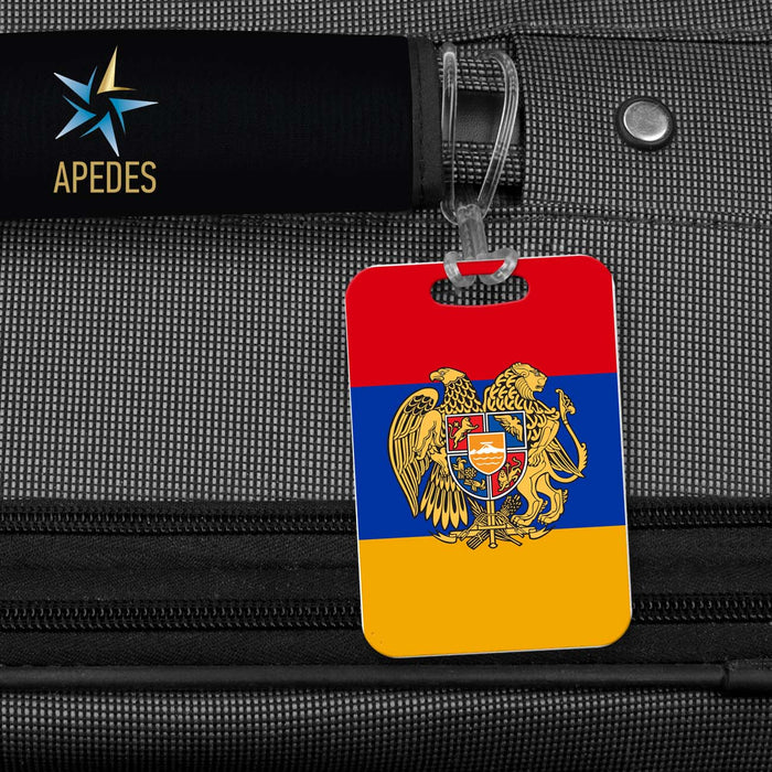 Armenia Flag Rectangle Luggage Tag