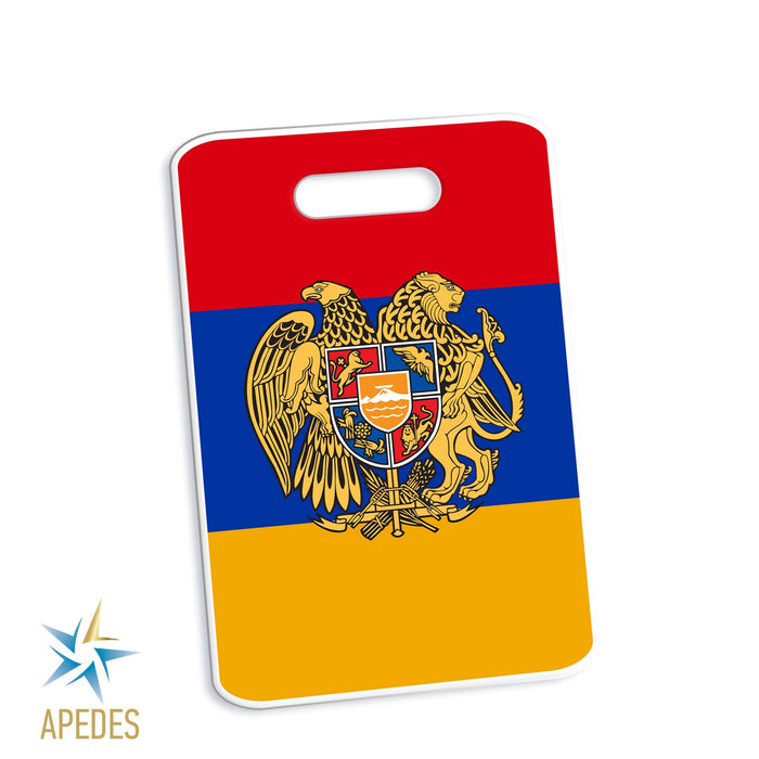 Armenia Flag Rectangle Luggage Tag