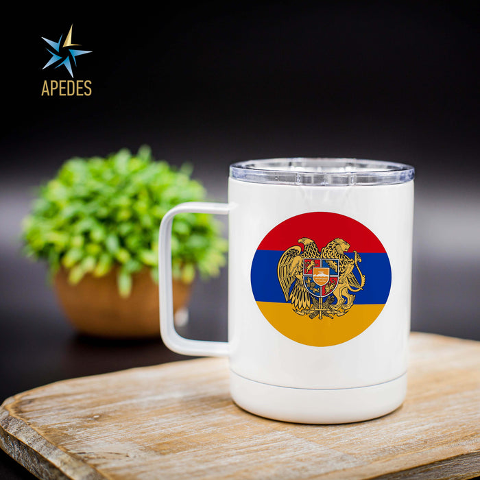 Armenia Flag Stainless Steel Travel Mug 13 OZ