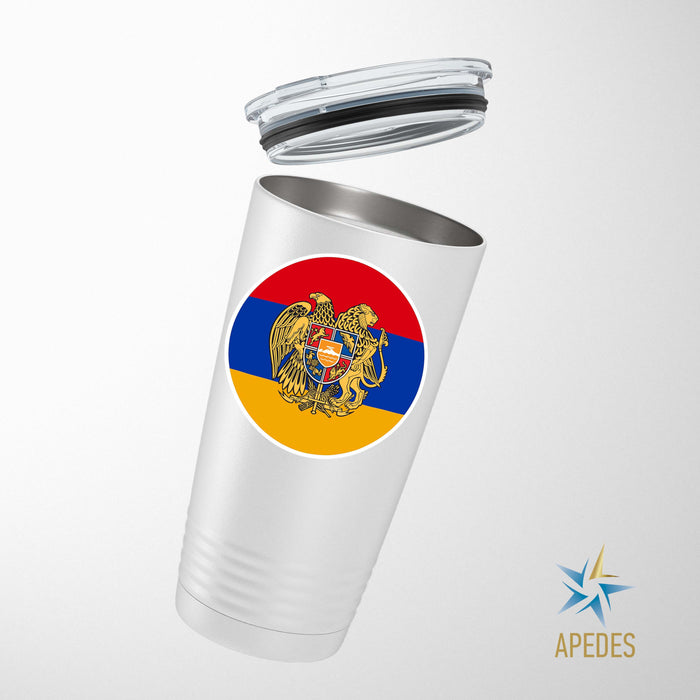 Armenia Flag Stainless Steel Tumbler 20 OZ