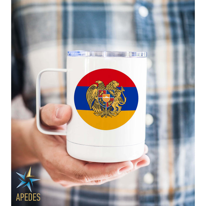 Armenia Flag Stainless Steel Travel Mug 13 OZ