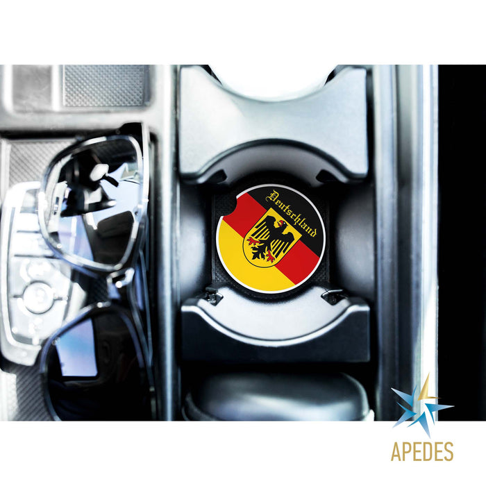 Germany Car Cup Holder Coaster (Set of 2)