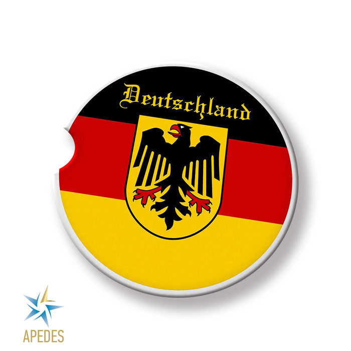 Germany Car Cup Holder Coaster (Set of 2)