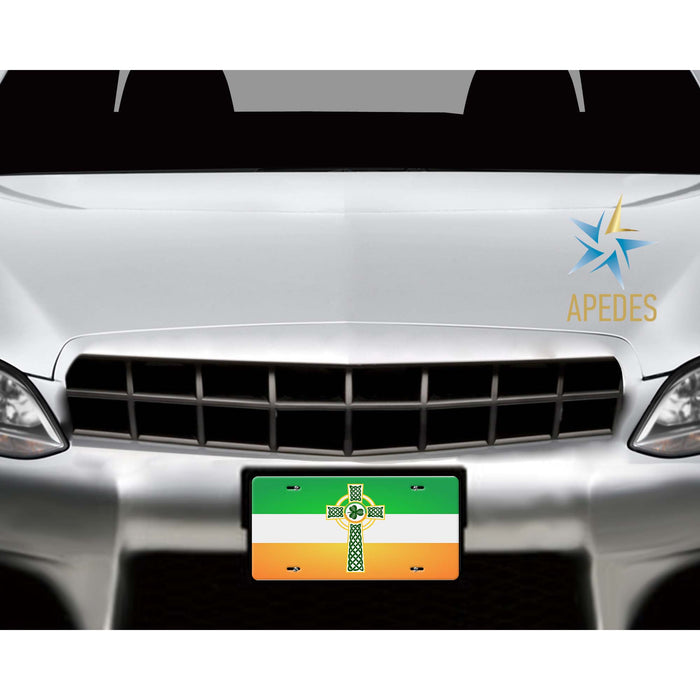 Irish Celtic Crest Ireland Decorative License Plate