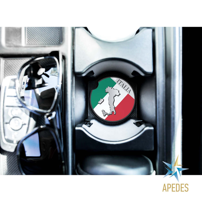 Italy Car Cup Holder Coaster (Set of 2)