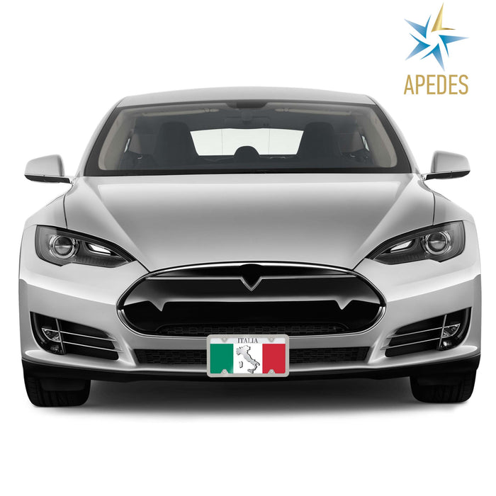 Italy Decorative License Plate