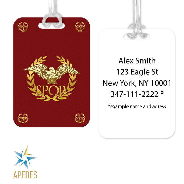 Roman Empire Rectangle Luggage Tag