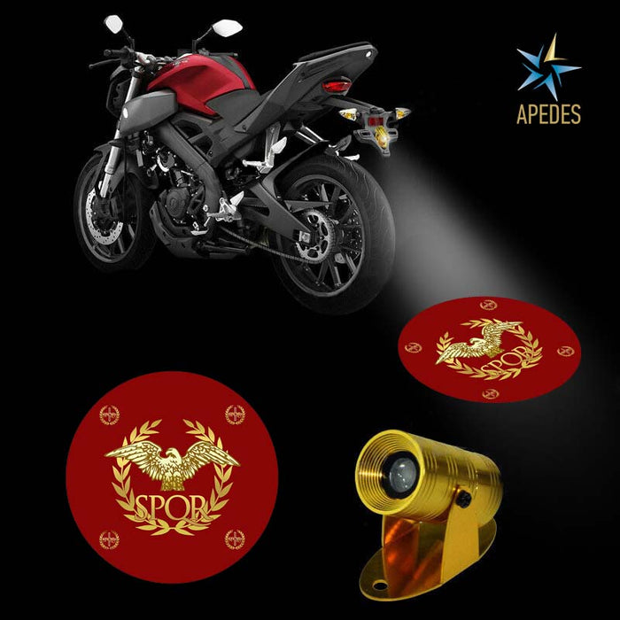 Western Roman Empire Motorcycle Bike Car LED Projector Light Waterproof
