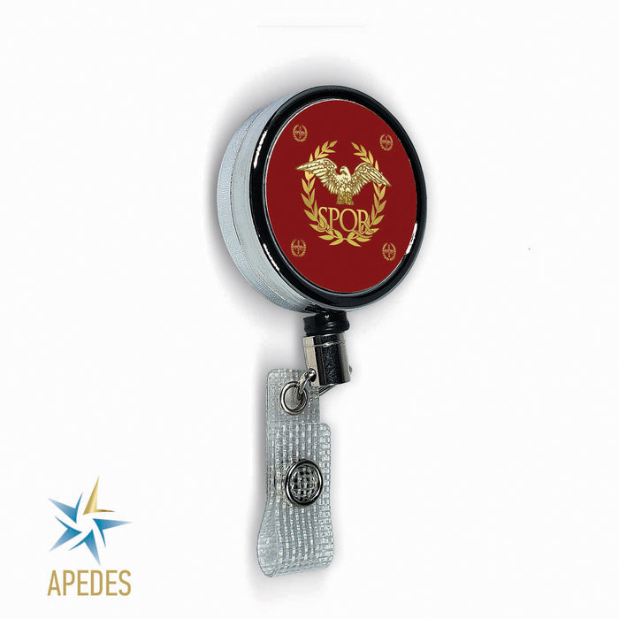 Roman Empire Badge Reel Holder