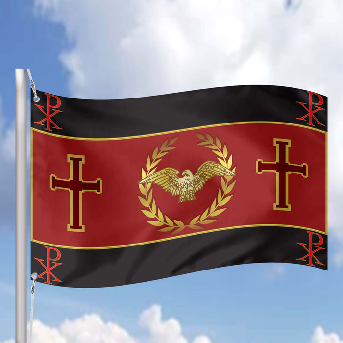 Western Roman Empire SPQR Flag Banner