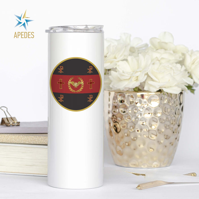 Roman Empire Stainless Steel Skinny Tumbler 20 OZ