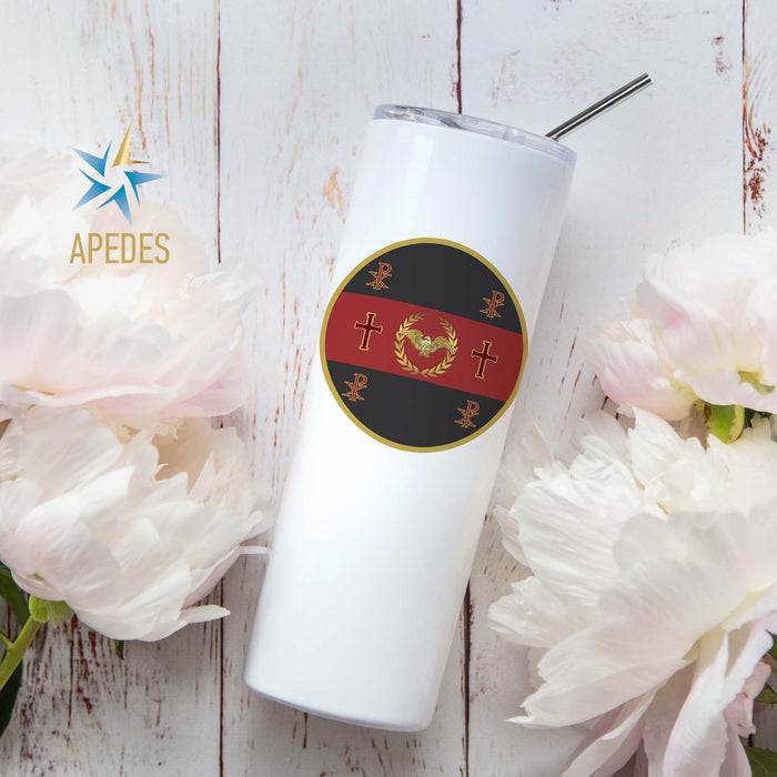 Roman Empire Stainless Steel Skinny Tumbler 20 OZ