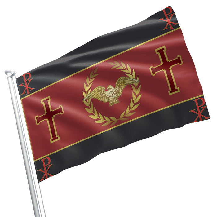 Western Roman Empire SPQR Flag Banner