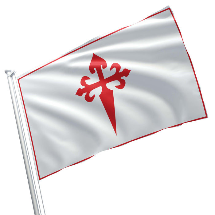 Knights Orders - Military Christian Western Europe Religious Societies Of Knights Flag Banner