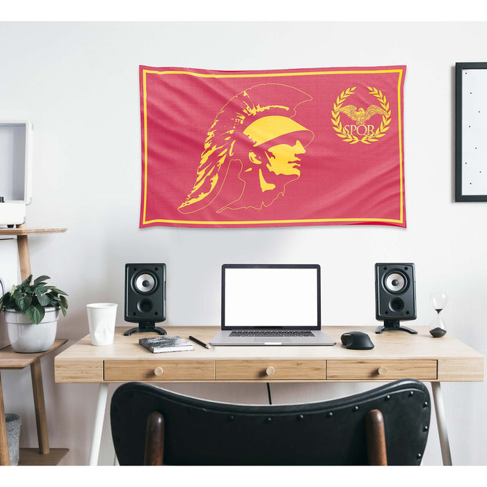 Western Roman Empire SPQR Flag Banner