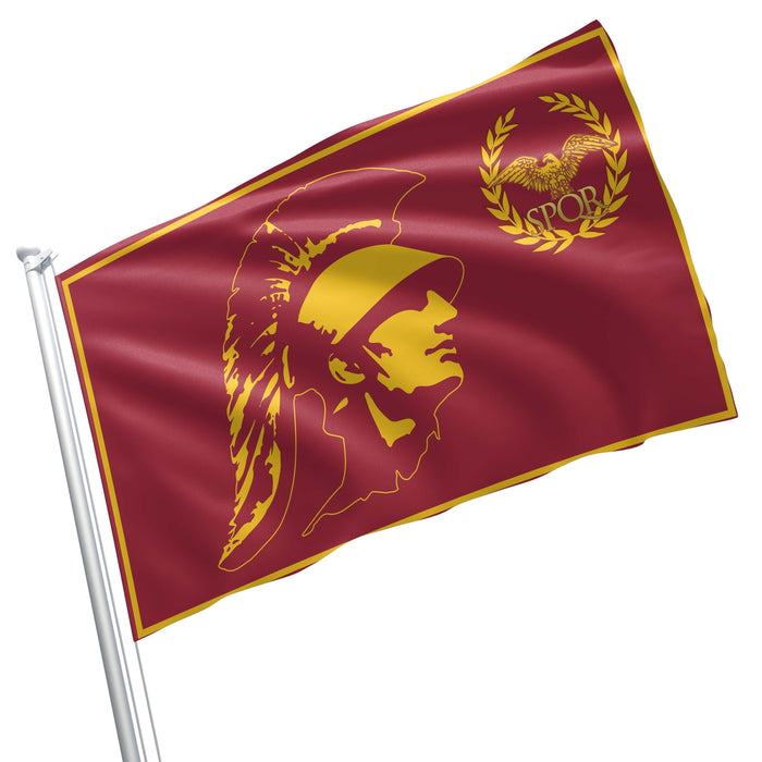 Western Roman Empire SPQR Flag Banner