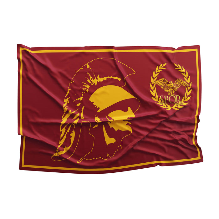 Western Roman Empire SPQR Flag Banner