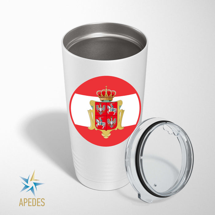 Polish - Lithuanian Commonwealth Stainless Steel Tumbler 20 OZ