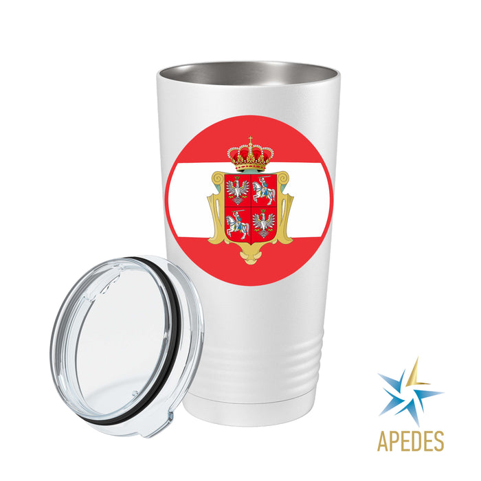 Polish - Lithuanian Commonwealth Stainless Steel Tumbler 20 OZ