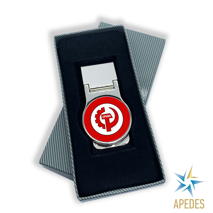 Communist Party USA CPUSA Flag Money Clip