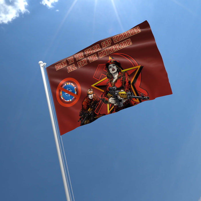 USSR Against NATO Flag Banner