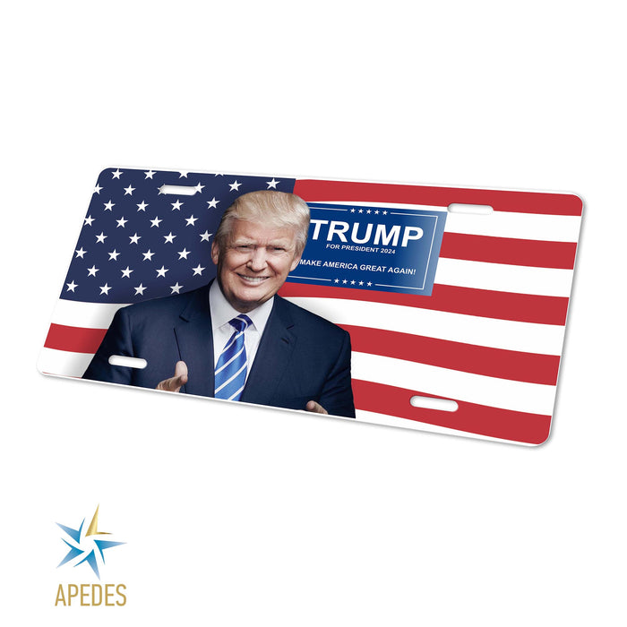 Donald Trump 2024 President USA Decorative License Plate