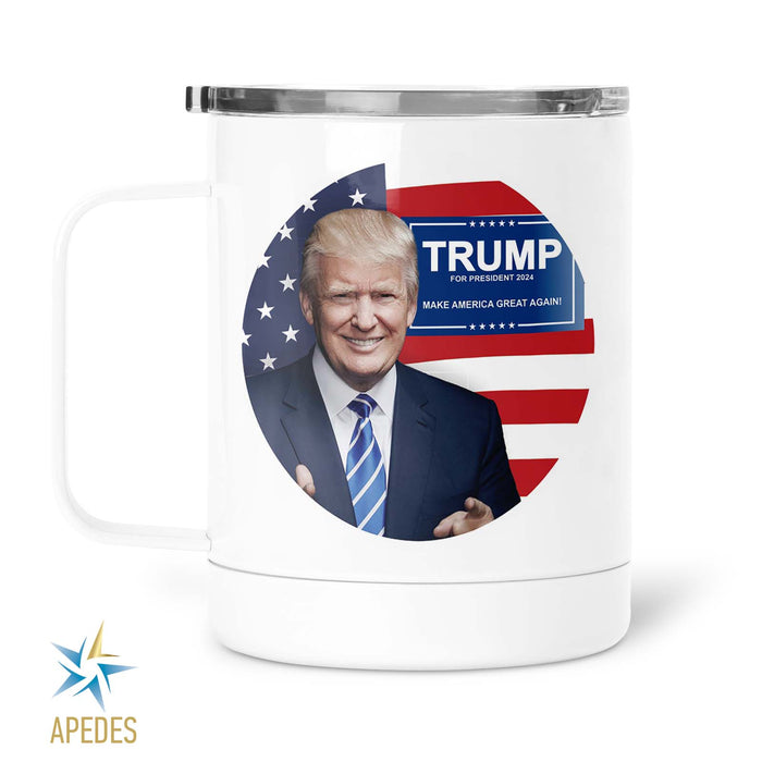 Donald Trump 2024 President USA Stainless Steel Travel Mug 13 OZ