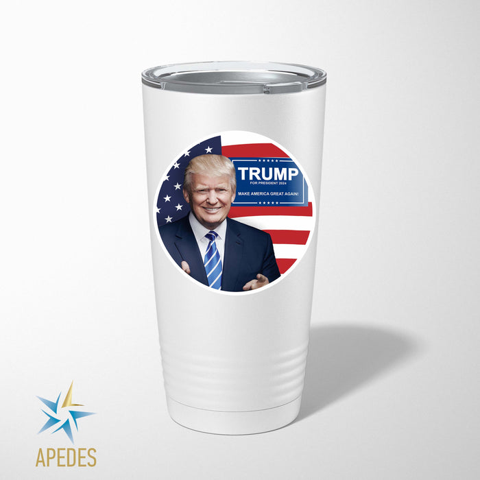 Donald Trump 2024 President USA Stainless Steel Tumbler 20 OZ