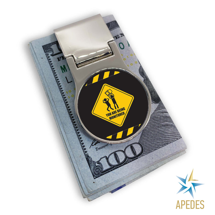 You Are Being Monitored Money Clip