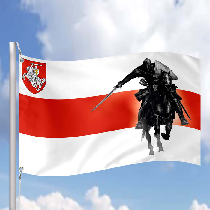 Belarus Knight Pogonya Chase Flag Banner