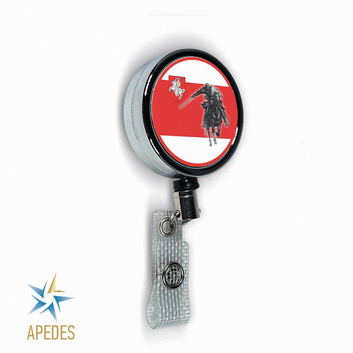 Belarus Pogonya Badge Reel Holder