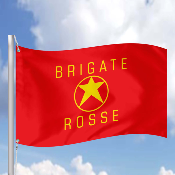 Brigate Rosse Italy Flag Banner