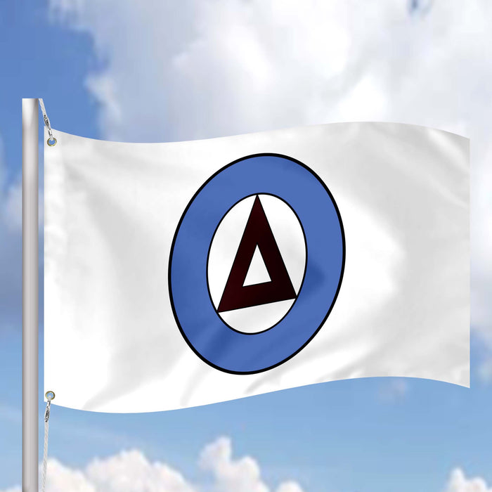 Democratic Army of Greece Flag Banner