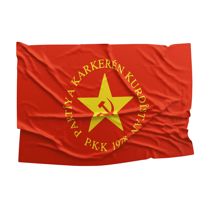 Kurdistan First Flag Kurdistan Workers' Party 1978-1995 Flag Banner