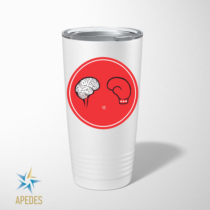 Fist Against Brain Stainless Steel Tumbler 20 OZ