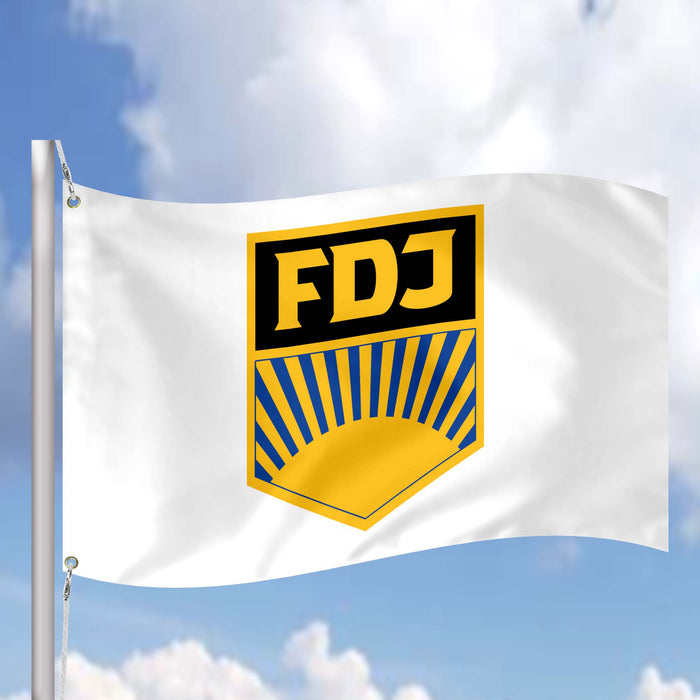 Freie Deutsche Jugend FDJ Flag Banner