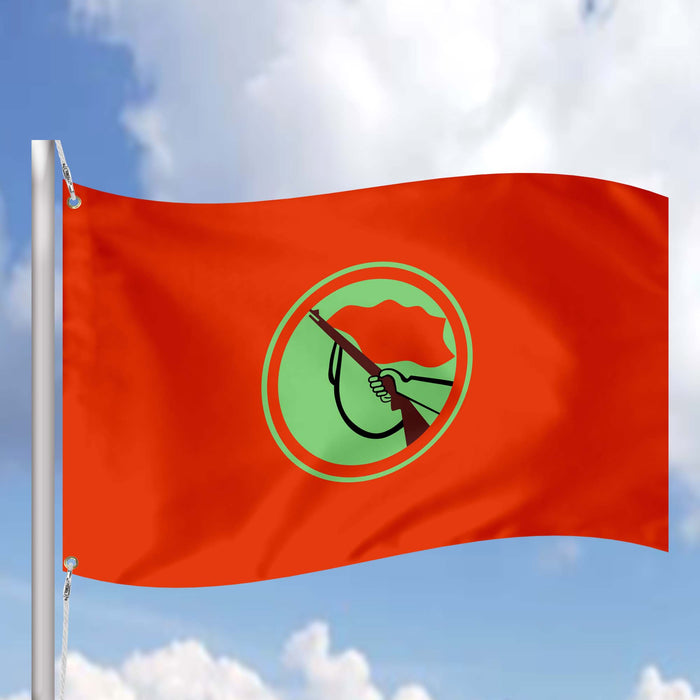 German Democratic Republic Kampfgruppen der Arbeiterklasse Flag Banner