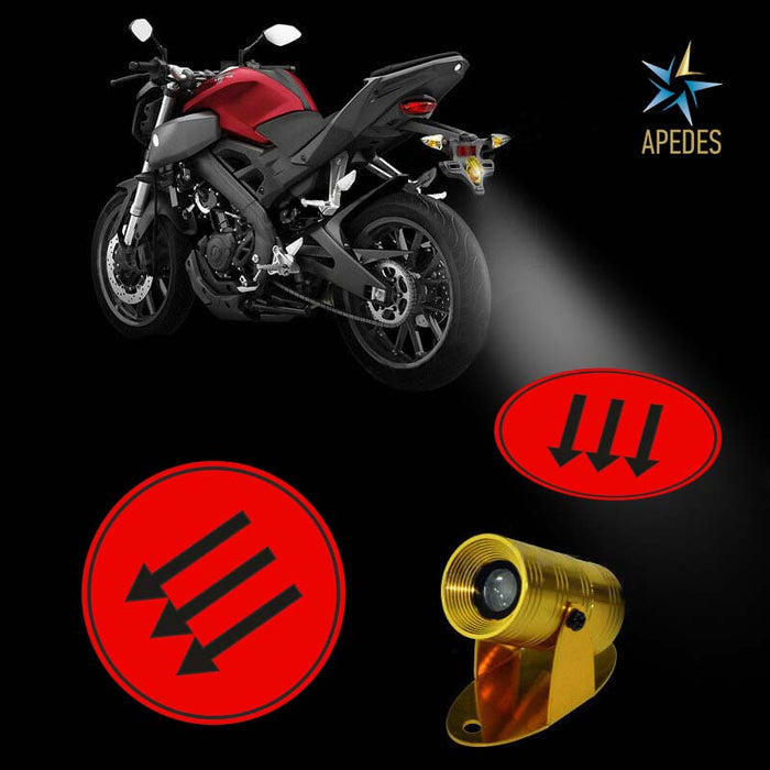 Iron Front Eiserne Front German Paramilitary Organization Motorcycle Bike Car LED Projector Light Waterproof