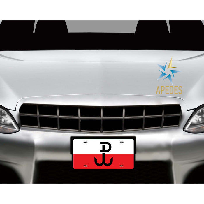 Poland Decorative License Plate