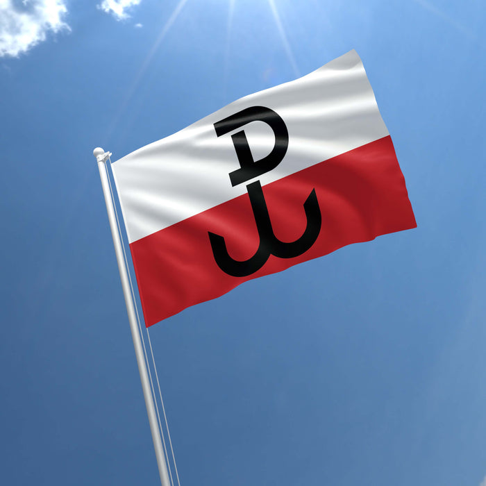 Polish Home Army Flag Banner