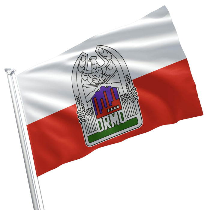 Polish Volunteer Reserve Militia Poland Flag Banner