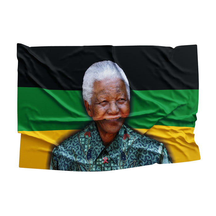 South Africa Spear of the Nation Nelson Mandela Flag Banner